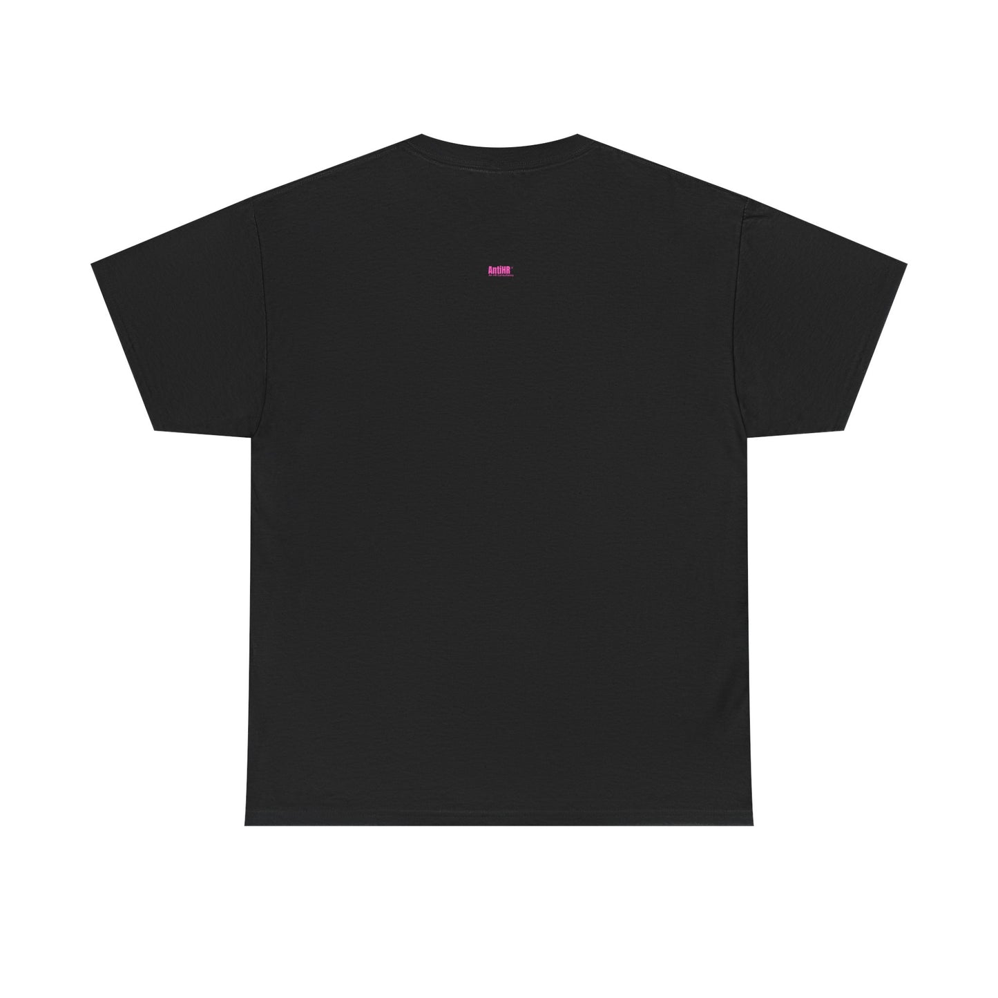 UnEmployable Script Unisex  Unisex Heavy Cotton Tee - Black/Pink
